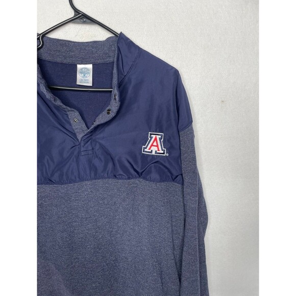 University of Arizona 1/4 Snap Shirt Pullover Mens Size XXL Thermal - Picture 3 of 10